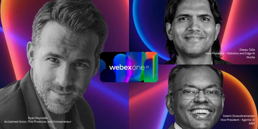 Deadpool Meets Contact Center - Ryan Reynolds Joins Cisco’s WebexOne to Talk AI and Experience