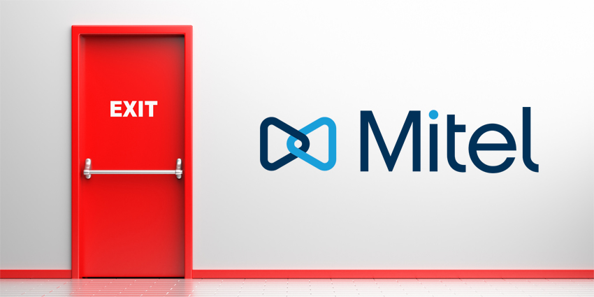 Fire exit sign on a red door in white color building interior background. Fire safety escape route. 3d illustration