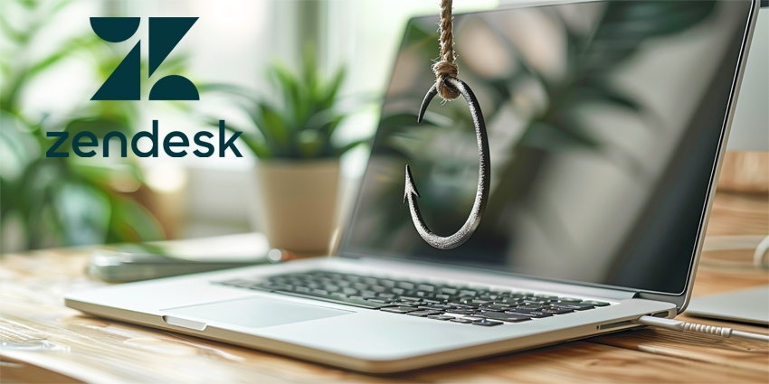 Cyber Security Alert: Phishing Email with Hook Icon Illustrating Common Cyber Attack Methods